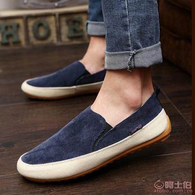 【2015夏季新款時尚男士套腳一腳蹬懶人鞋流行低幫帆布男鞋廠家直銷03683】泉州市洛江區(qū)馬甲步步上鞋業(yè) - 產品庫